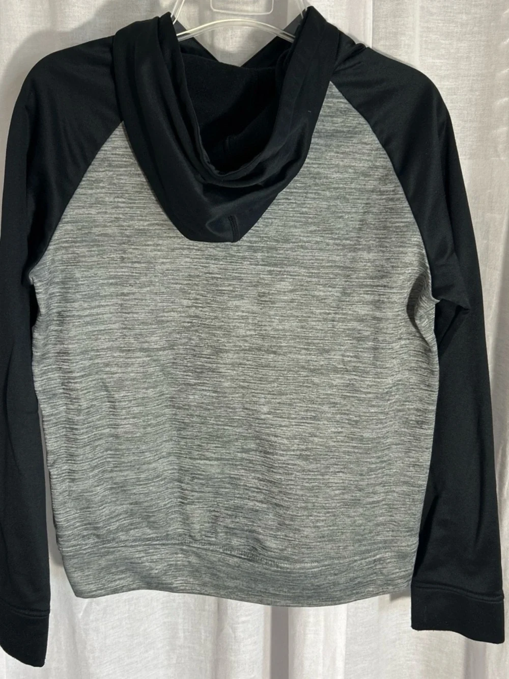 Youth • Nike • Gray and Black • Hoodie • Size YXL